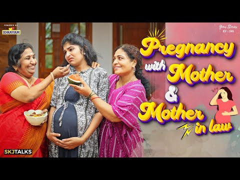 Pregnancy with Mother & Mother in law | Pregnancy Care | YS EP-195 | SKJ Talks | Family Short film