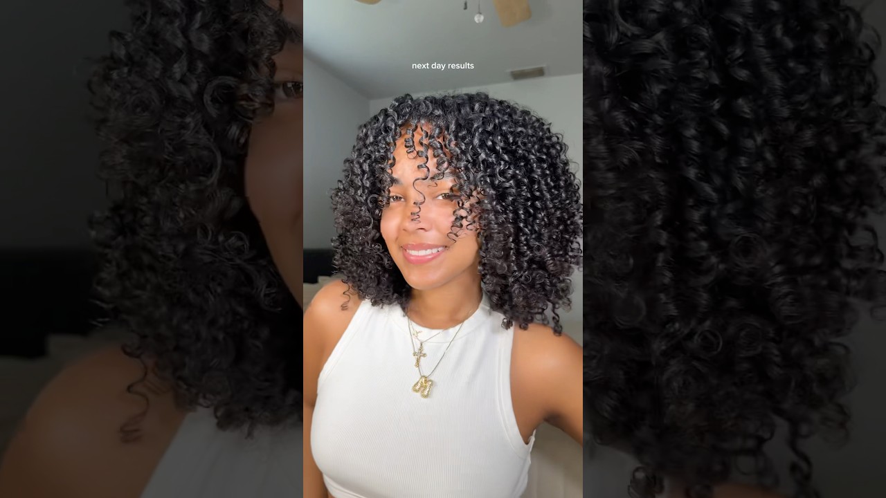 Curly Hair Definition Routine ✨