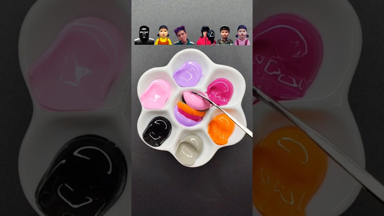 Guess the Mixed Color in Squid Game3 (Part 94) 🎨