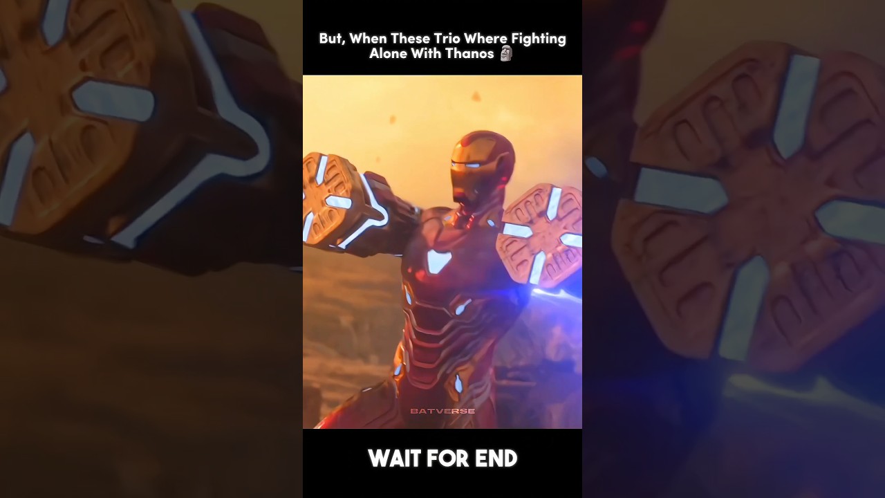 MCU Avengers Face Thanos Challenge 😮