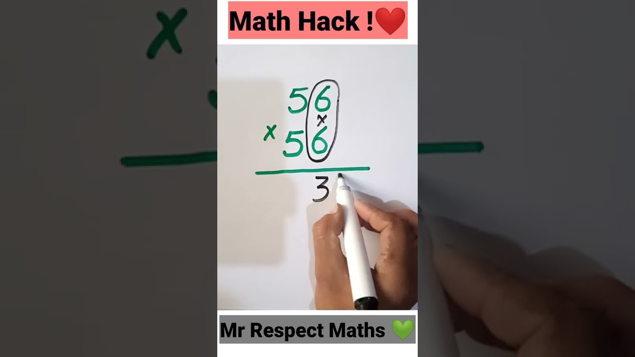 Quick & Easy Multiplication Trick You Must Try! 🔢