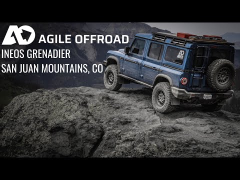 Agile Offroad & Living the Van Life Survived Black Bear Pass in the INEOS Grenadier