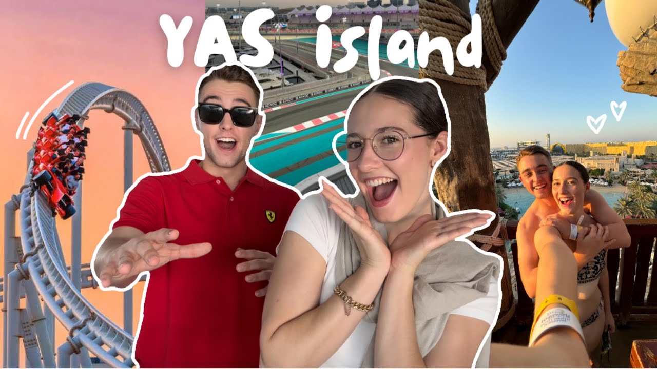 First Time Exploring Yas Island, Abu Dhabi 🌟