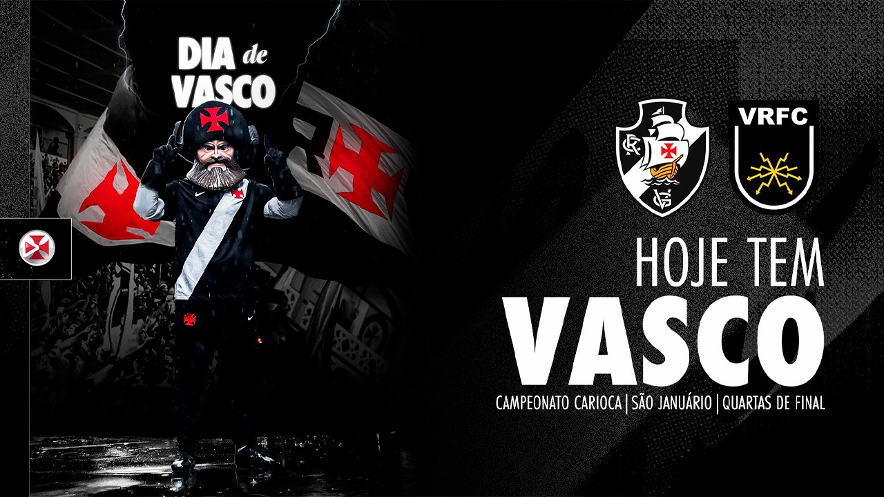 AO VIVO - VASCO x VOLTA REDONDA | CARIOCA 2026 - QUARTAS DE FINAL