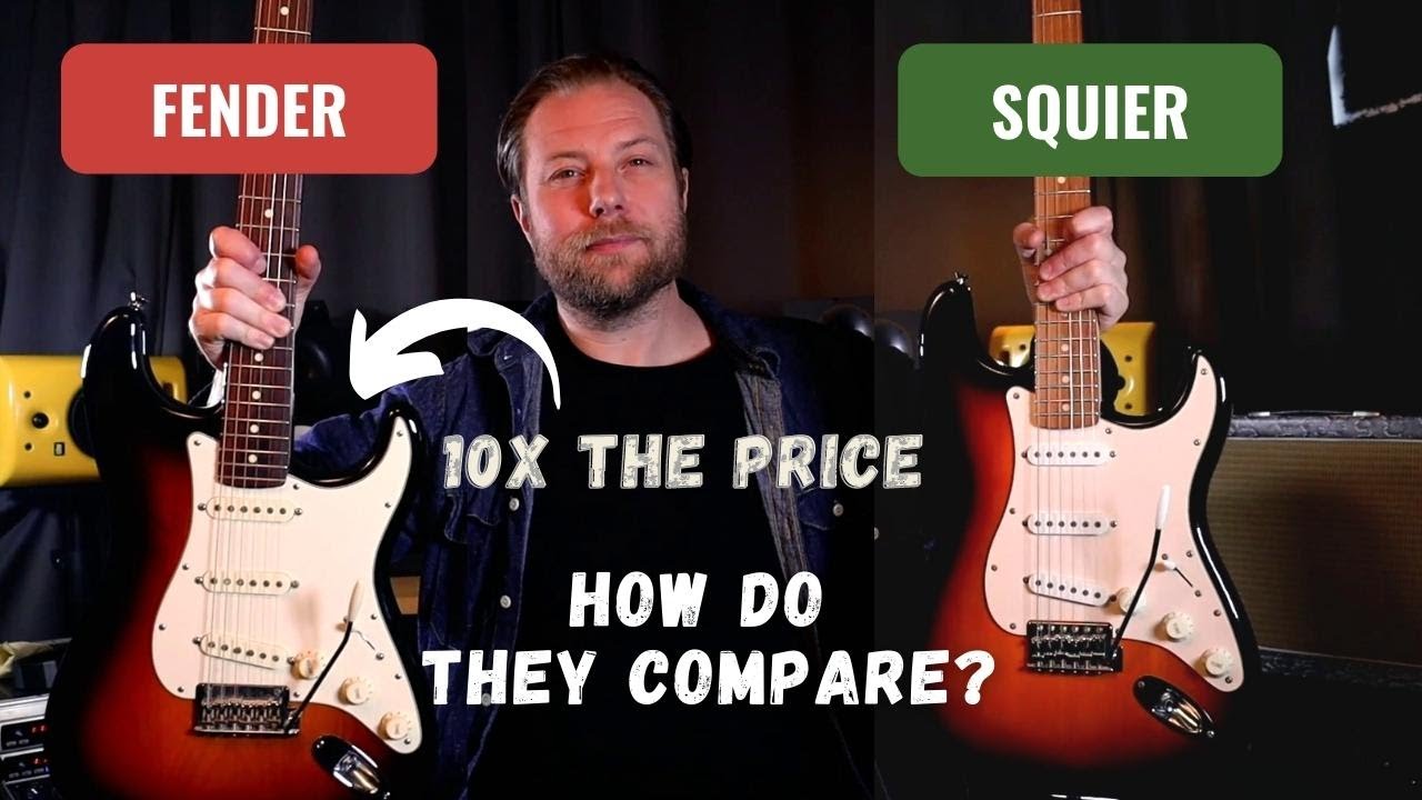 Fender American Standard vs Squier Affinity Strat 🎸