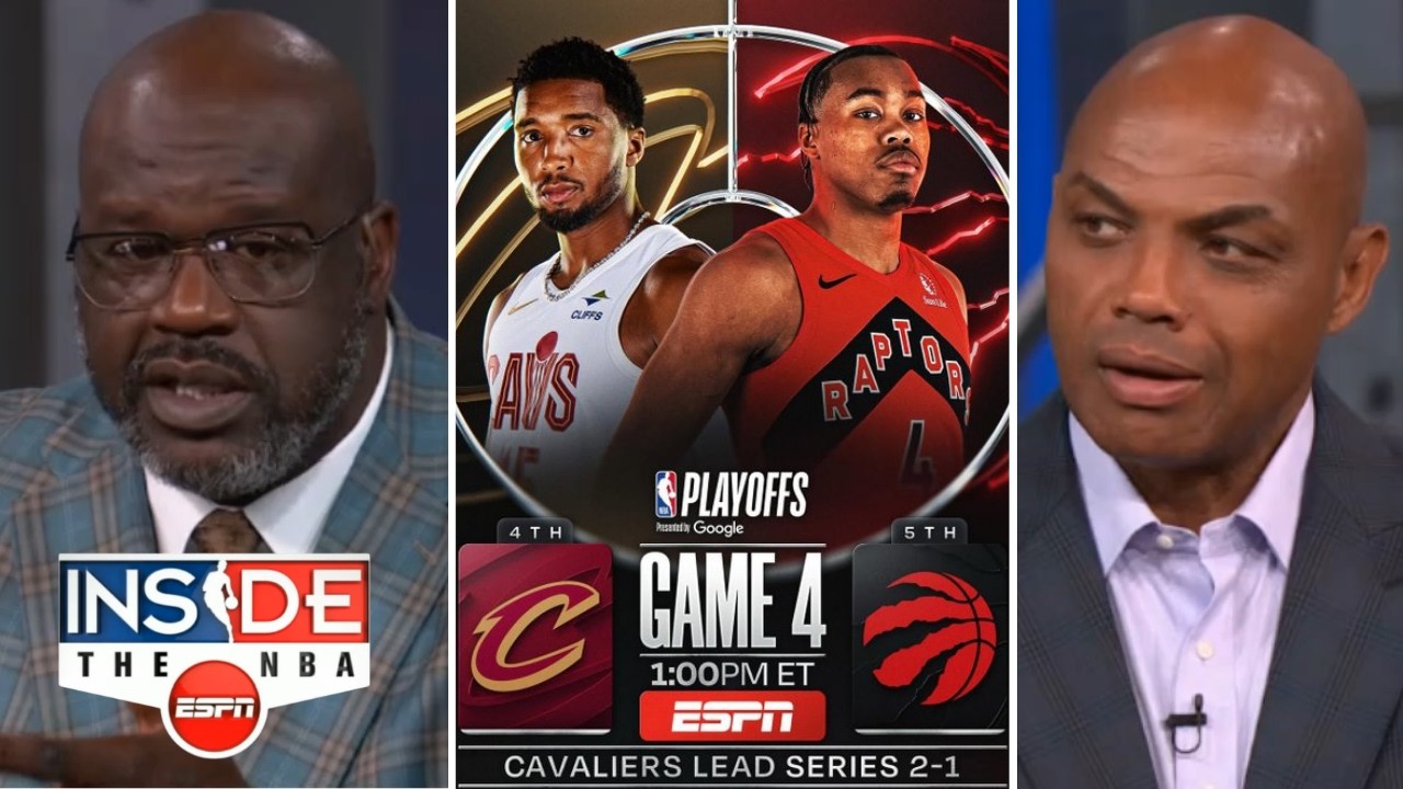 INSIDE The NBA crew bold-prediction to Cavs vs. Raptors Game 4: "James Harden showed up tonight?"