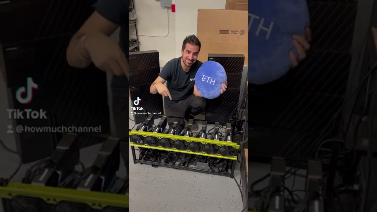 Ethereum Mining Rig with 7x Nvidia 3080 GPUs 🚀