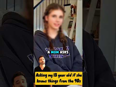 Asking a Gen Z Kid About the 90s #shortvideo #short  #shortsfeed