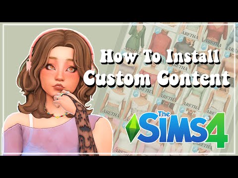 How To Download and Install Custom Content 🌱 // The Sims 4