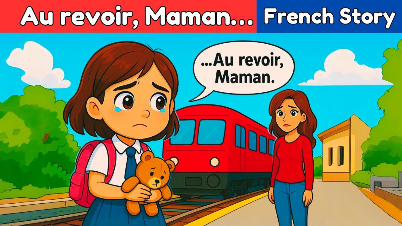 Au revoir, Maman | Easy French Stories 🇫🇷