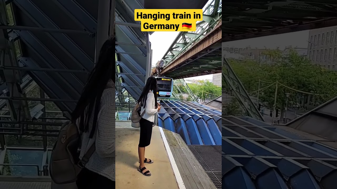 Hanging Train in Germany 🇩🇪