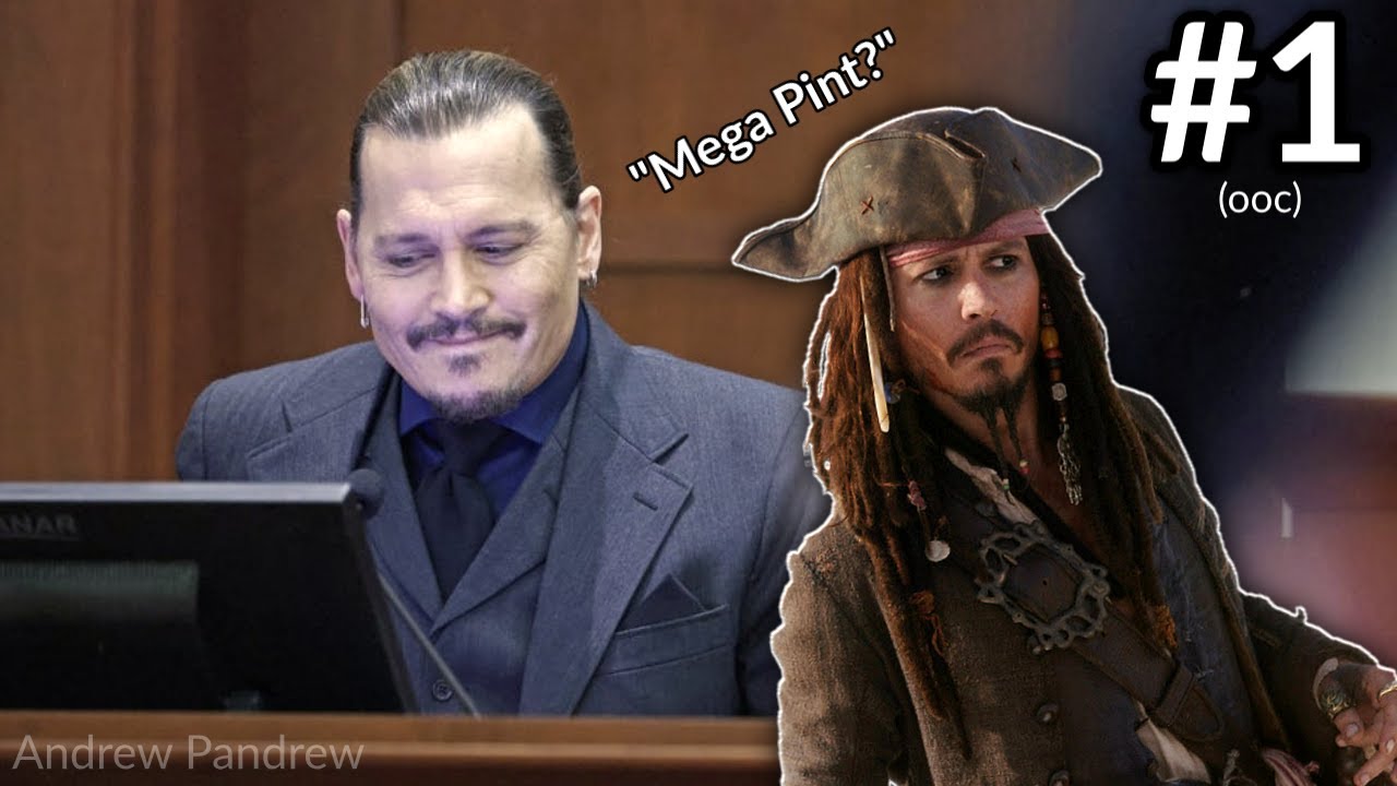 Johnny Depp's Hilarious Court Moments 😂