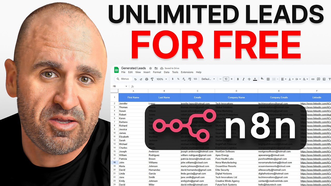 How to Get Unlimited Leads For Free Using N8N