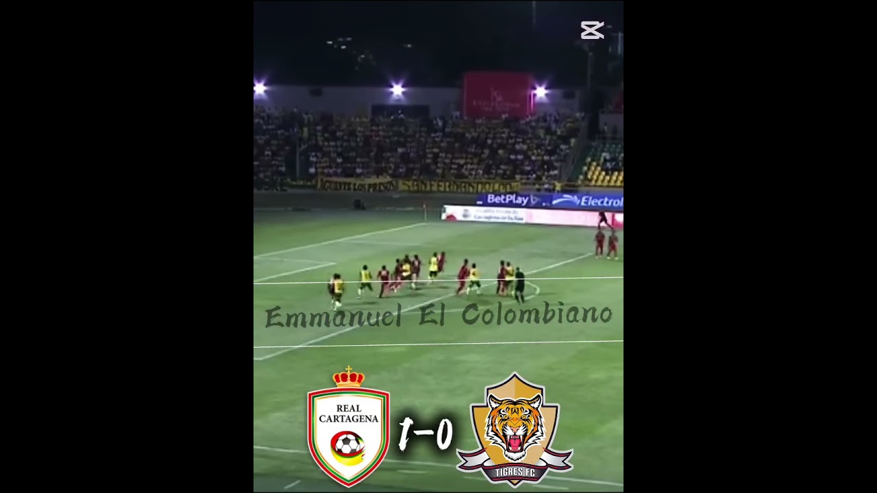 Real cartagena golea 3-0 a Tigres en su casa🏟 #realcartagena