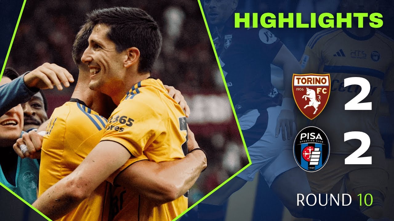 Torino vs Pisa 2-2: Drammatico Pareggio Ricco di Emozioni ⚽