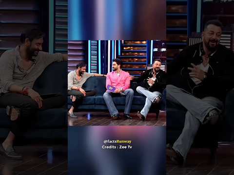 संजू बाबा on Ajay Devgan dancing 🔥😜#ajaydevgan #sanjaydutt #bollywood #movies #funny #shorts