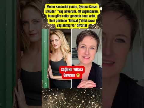 Meme Kanserini Yenen Oyuncu Canan Ergüder : Behzat Ç'deki Savcı Yaşlanmış Diyorlar #paraisletmecisi