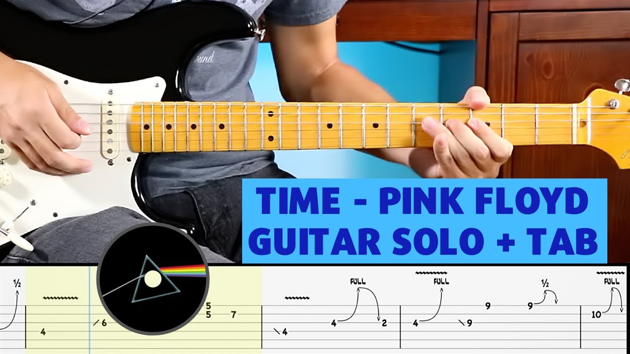 Pink Floyd's 'Time' Guitar Solo & TAB 🎸