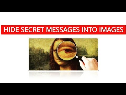 How to send messages secretly ? | Hide text or voice into Images | STEGANOGRAPHY Explained in Hindi