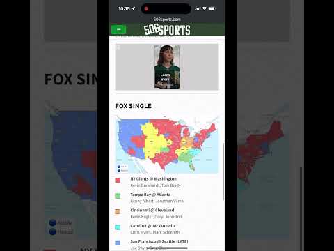 Know Before Kickoff: NFL Week 1 Games on TV in Your City – Broadcast Map via 506 Sports