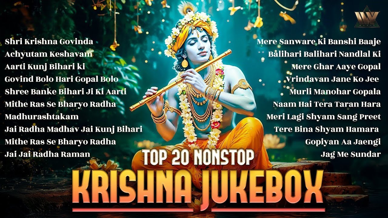 Top 20 Krishna Bhajans & Devotional Songs 🎶