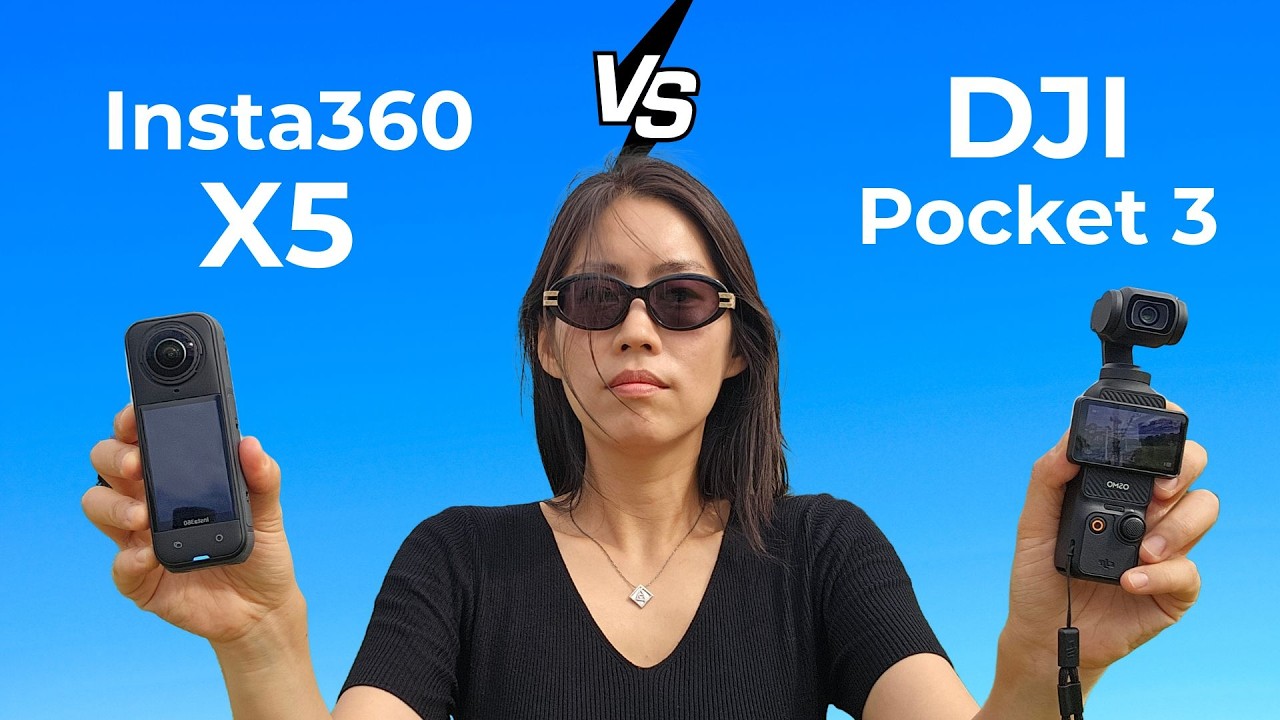 Insta360 X5 vs DJI Pocket 3: Best Vlogging Camera 2025