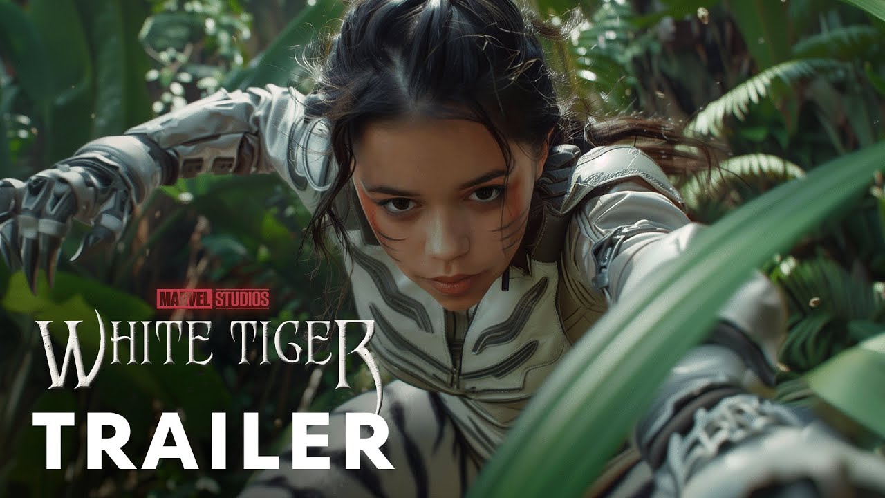 White Tiger (2025) First Trailer | Jenna Ortega & Tom Holland 🐅