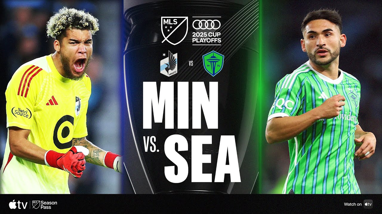 Minnesota United vs. Seattle Sounders | 2025 MLS Playoffs