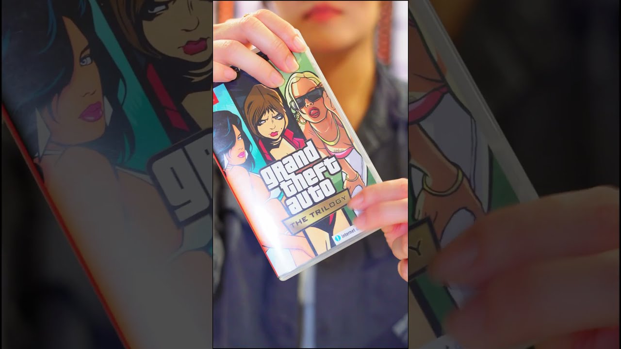 GTA Trilogy Unboxing on Switch 🎮