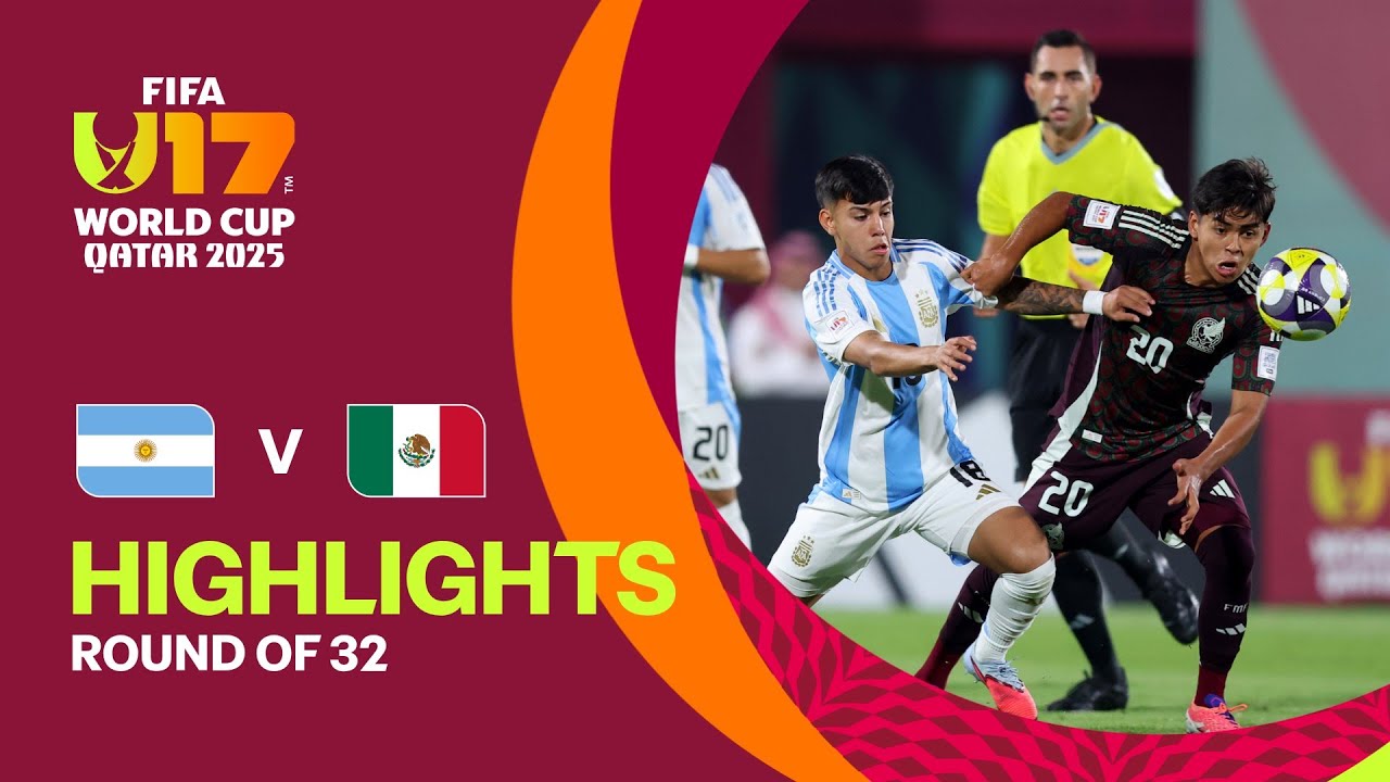 Argentina vs Mexico | U-17 World Cup Qatar 2025 ⚽