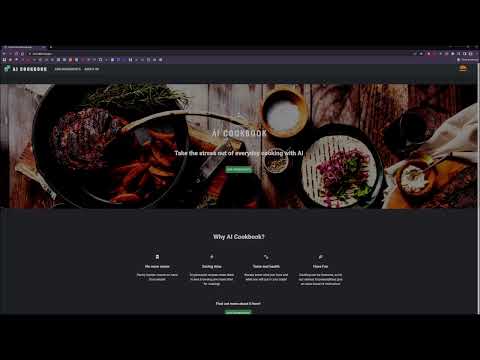 Capstone Project Demo: AICOOKBOOK