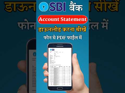 sbi account statement pdf download | Online Account Statement Download Kaise Kare #banking #short