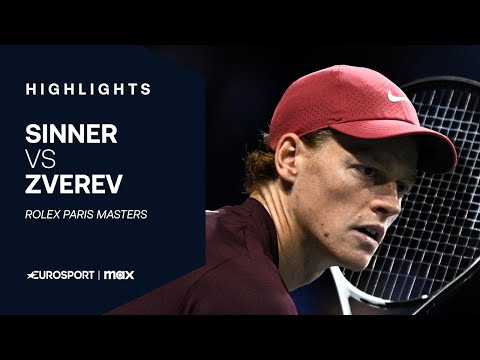 ROLEX PARIS MASTERS : INTOUCHABLE Sinner en démonstration contre Zverev pour atteindre la finale