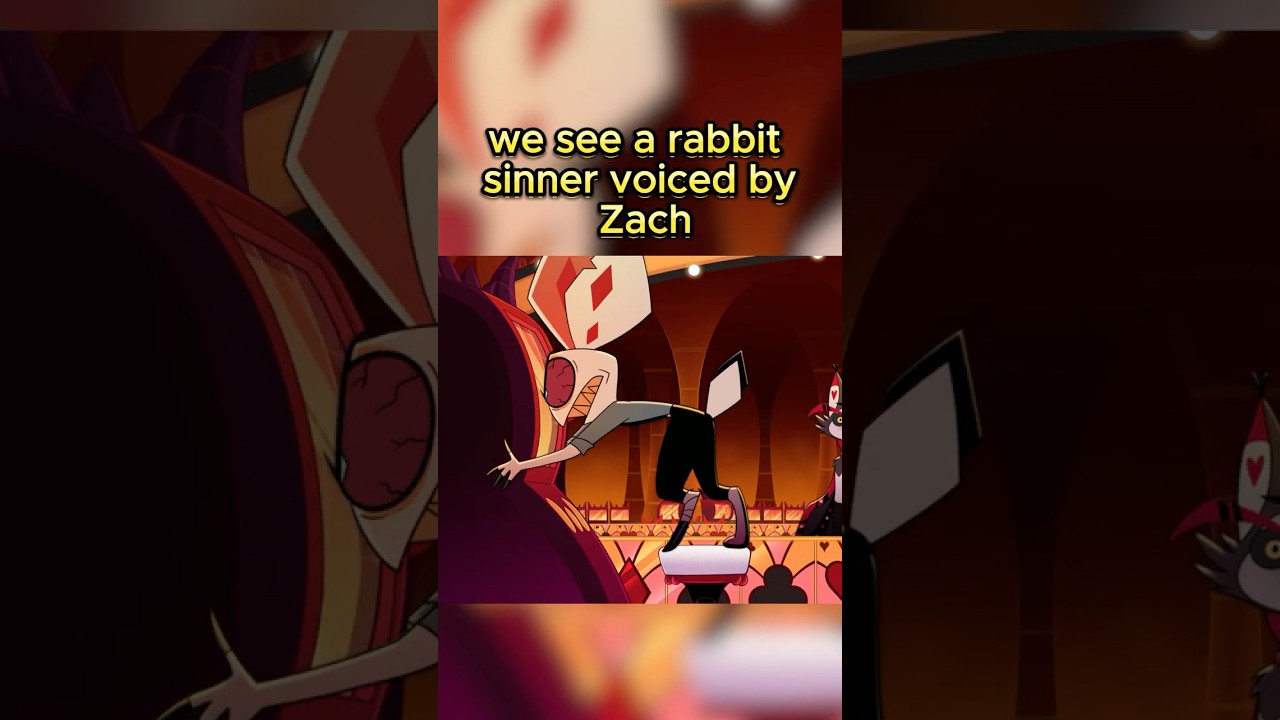 Hidden Zach Hadel Cameo in Hazbin Hotel S2E6 🎬