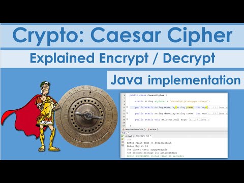Crypto: Caesar Cipher explained | Java implementation