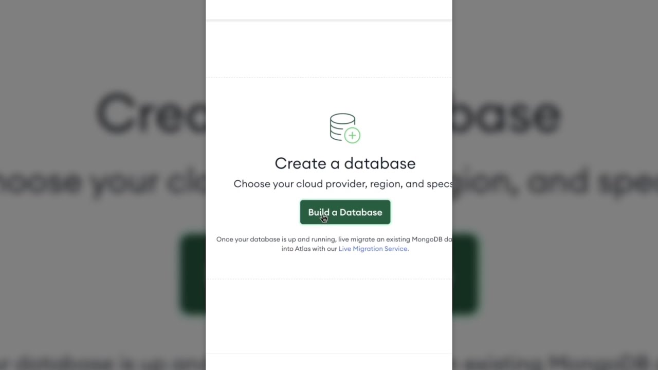 Quick Guide: Set Up MongoDB Atlas in 30 Seconds ๐