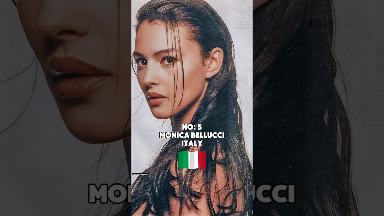 Europe's Most Beautiful Women of All Time ✨