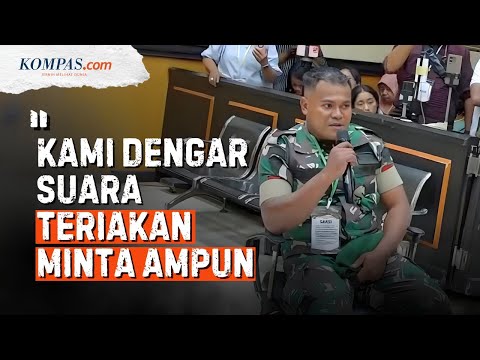 Saksi Ungkap Prada Lucky Teriak Minta Ampun Saat Dicambuk Senior