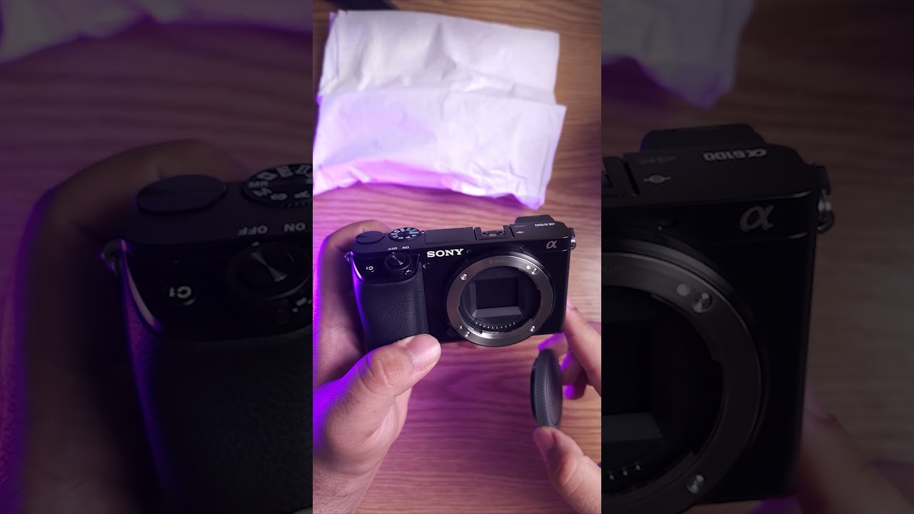 Sony A6100 Camera Unboxing 📷