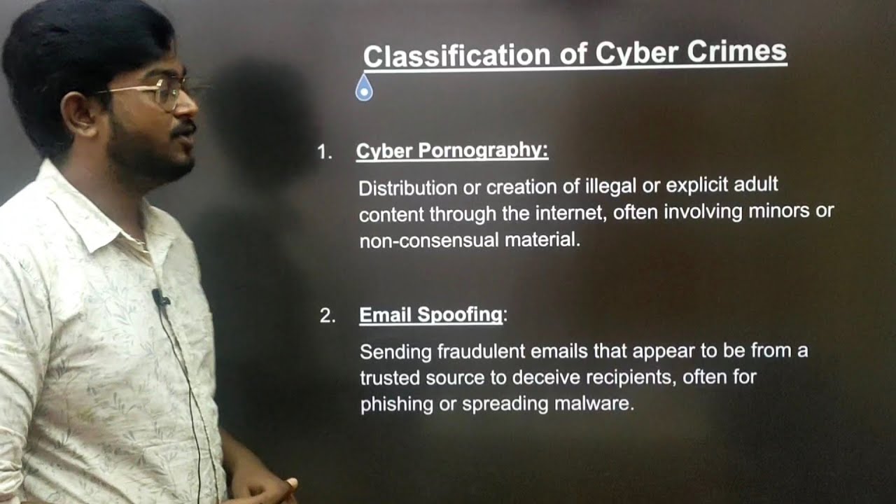 Cyber Crimes Classification in Tamil | Essential Guide to Cryptography & Cyber Security (Unit 5) 🔐