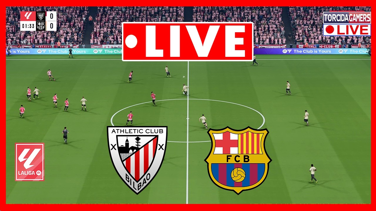 Athletic Club vs Barcelona LIVE | LaLiga 2026 ⚽