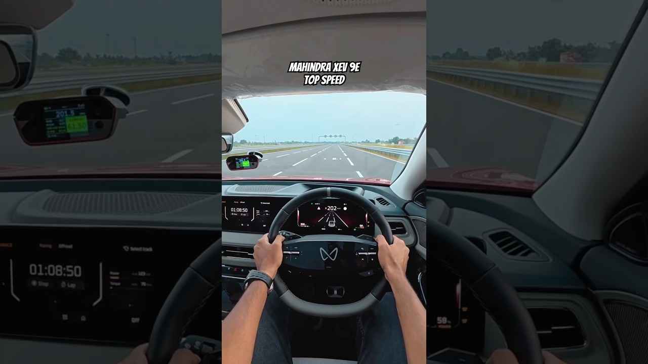 Mahindra XEV 9E EV Top Speed π
