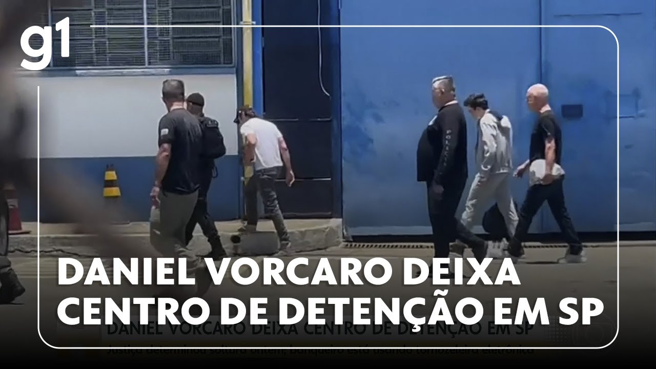 Daniel Vorcaro do Banco Master deixa CDP com tornozeleira