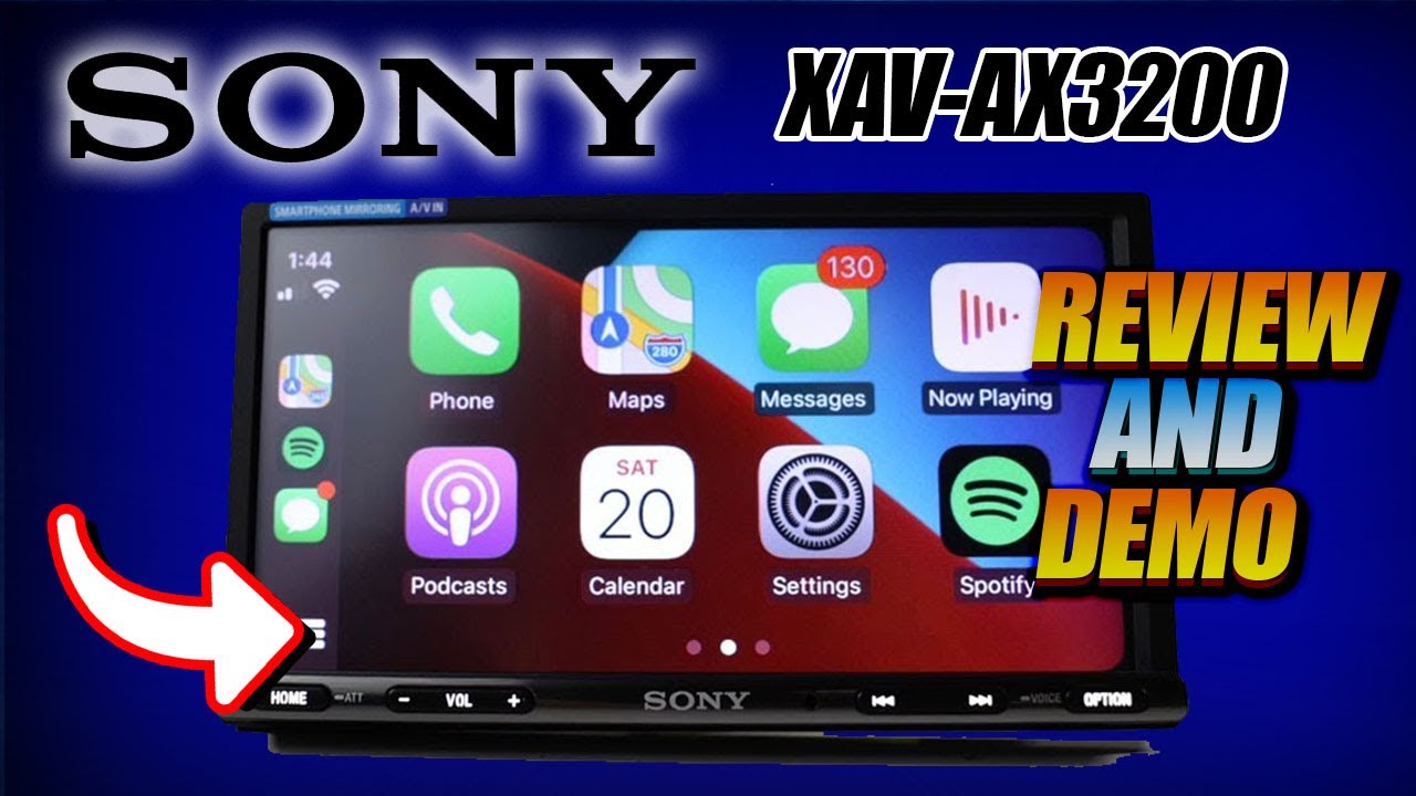 Sony XAV-AX3200 Car Stereo Review & Demo 🚗