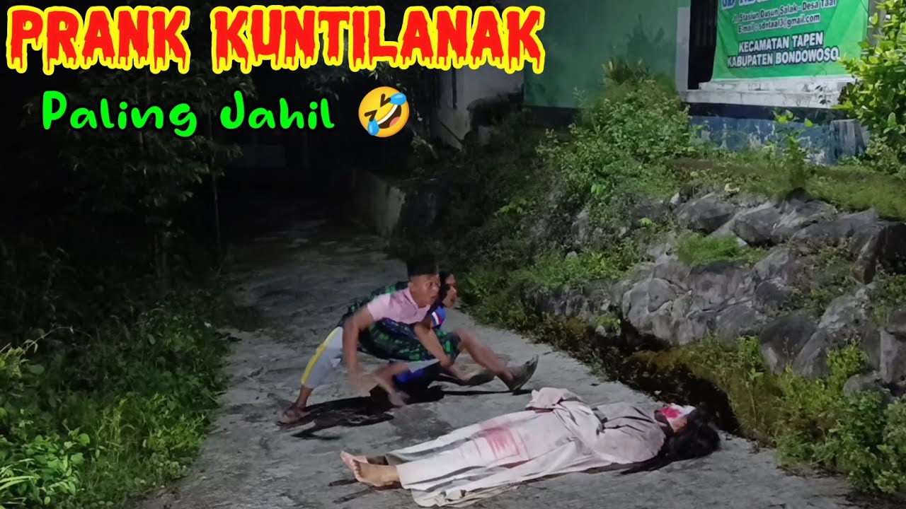 Kuntilanak Super Jahil | prank hantu terbaik asli kocak | Ghost Prank