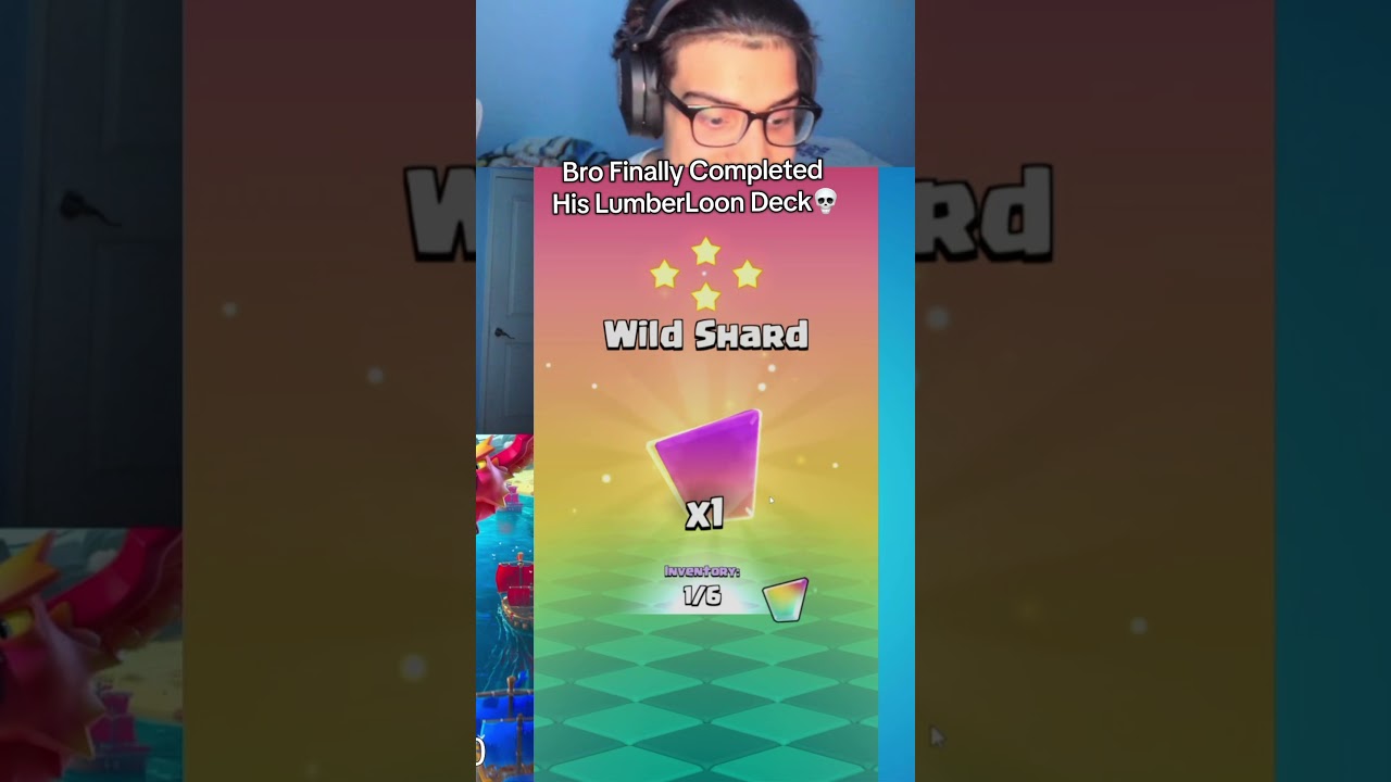 Bro Beats Lumberloon in Clash Royale 💀