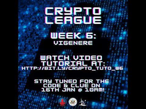Crypto League 2020: Vigenere Cryptology Tool [Week 6 Tutorial]