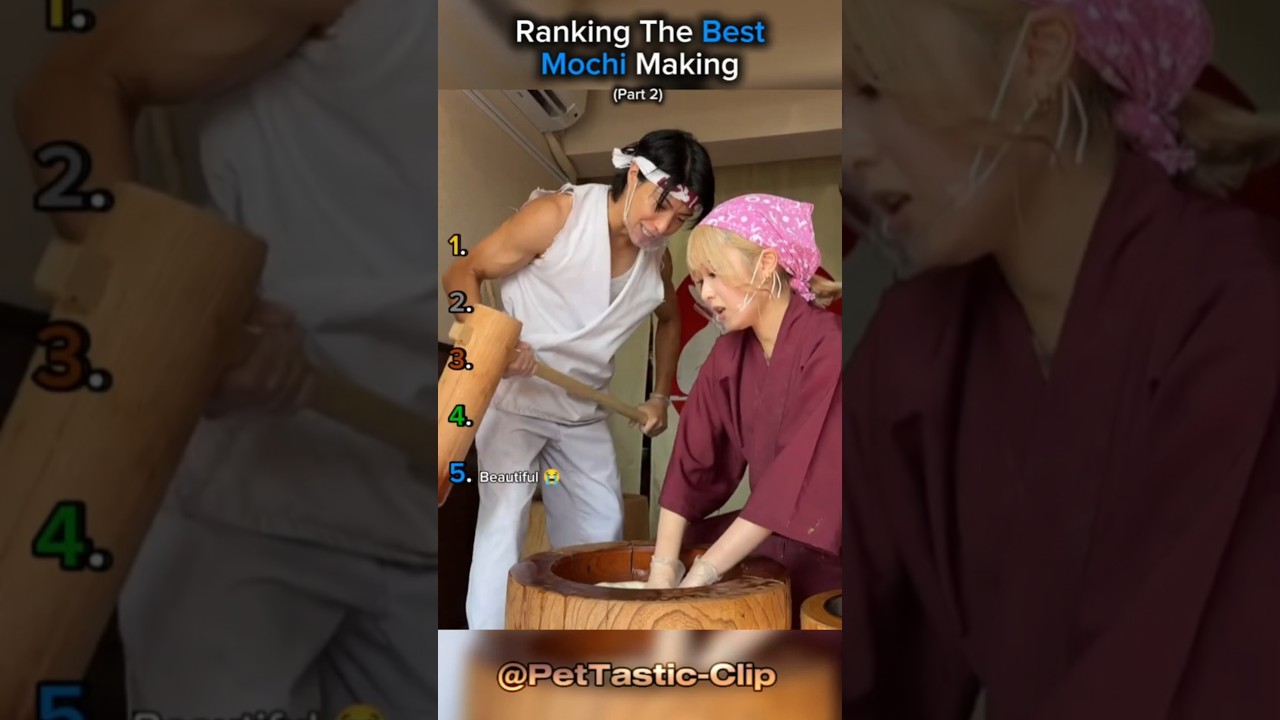 Top Mochi Making Moments You Can't Miss! 🍡 (Part 2)