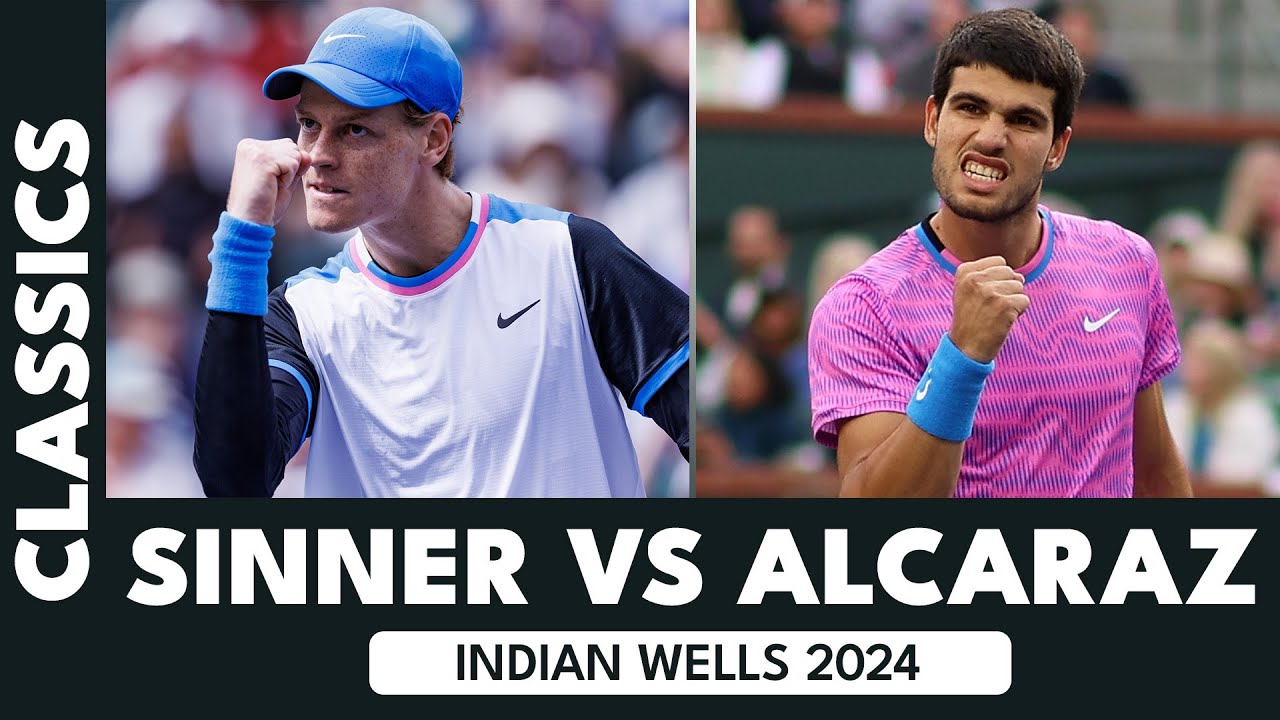 Jannik Sinner vs Carlos Alcaraz Extended Highlights | Indian Wells 2024