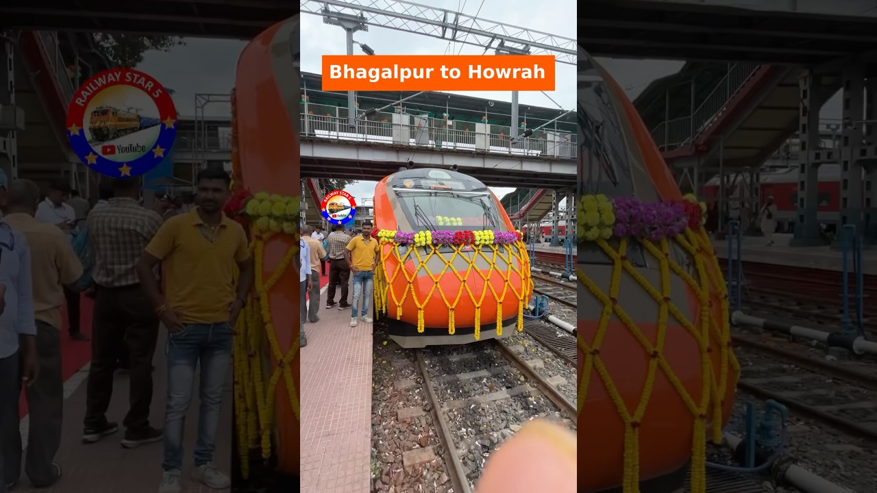 Bhagalpur-Howrah Vande Bharat Express 🚄